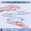 The Moms Co. Natural Baby Water Wipes Pack Of 3