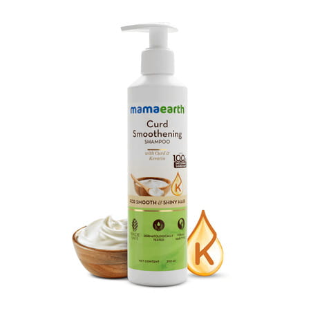 Mamaearth Curd Smootheing Shampoo 250 Ml