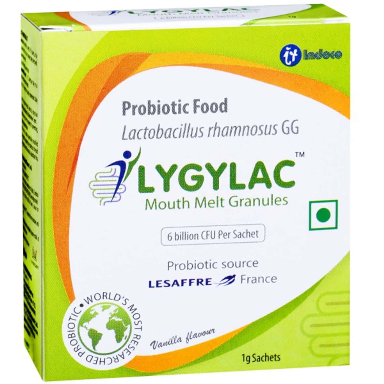 Lygylac Mouth Melt Vanilla Granule 1 G