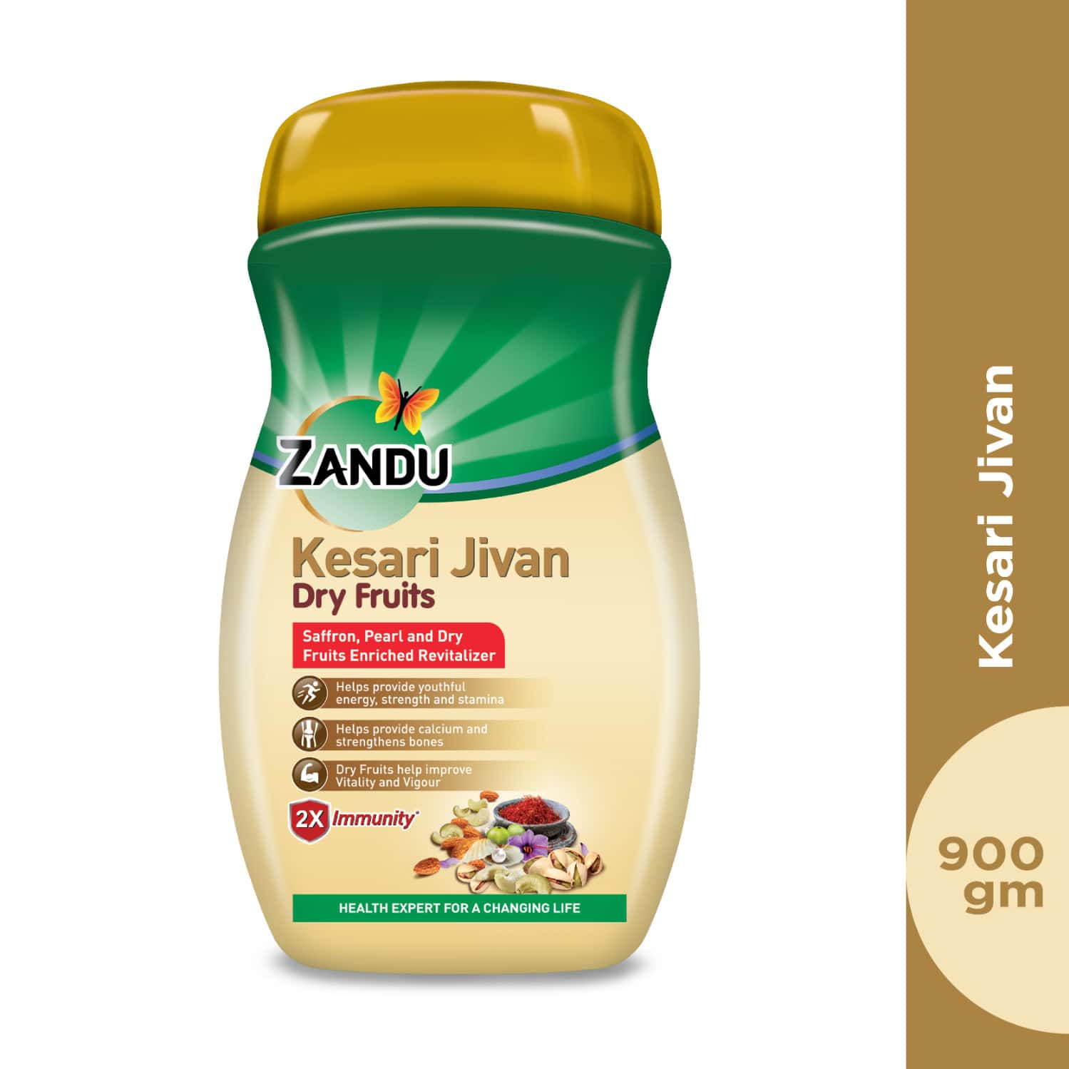 Zandu Kesari Jivan Dry Fruits - 900g