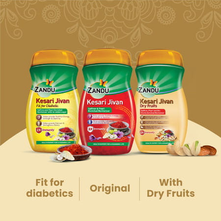 Zandu Kesari Jivan Dry Fruits - 900g
