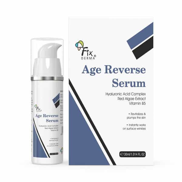 Fixderma Age Reverse 5% Hyaluronic Acid Anti Aging Face Serum - 30Ml