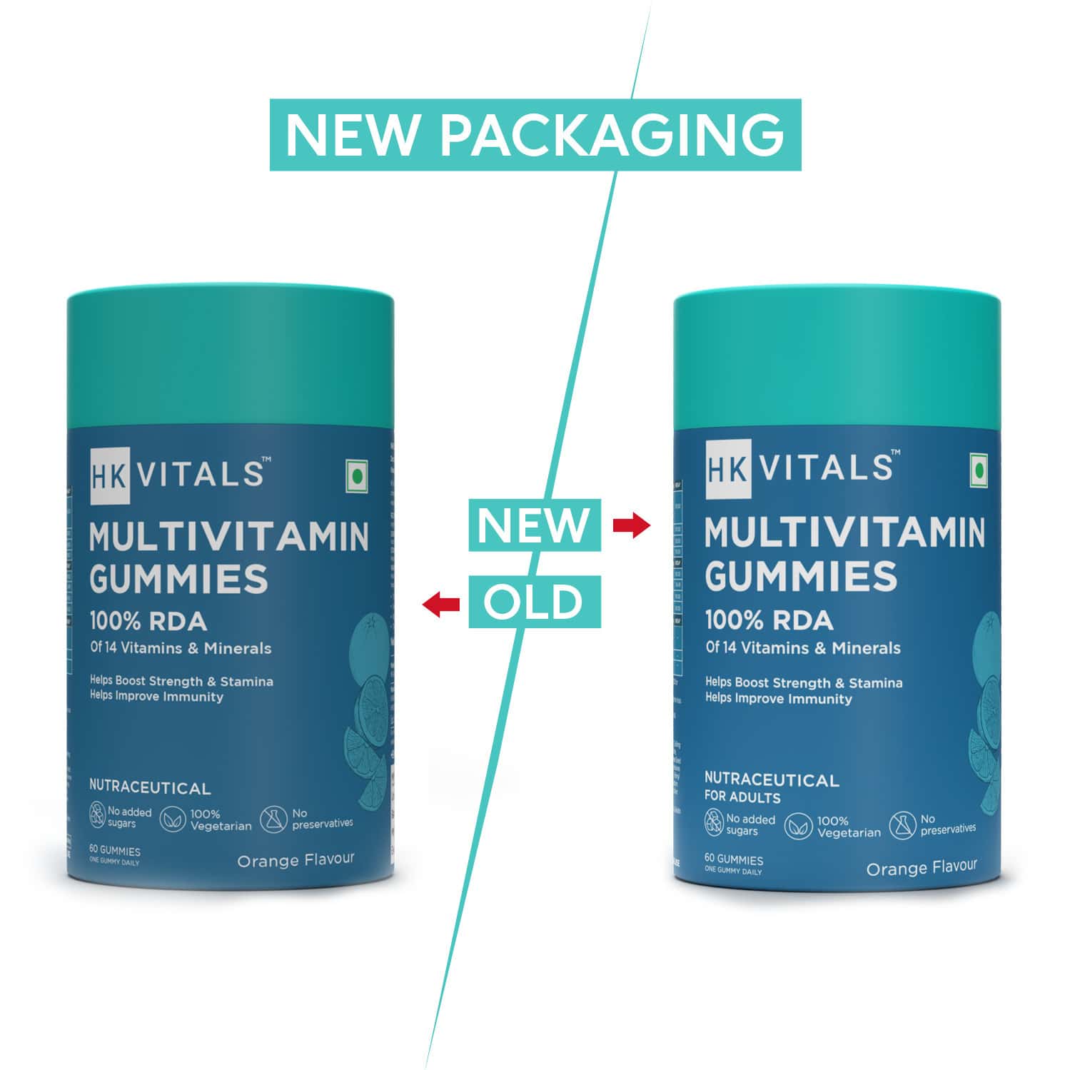 Multivitamin Rda Buy HEALTHKART HK VITALS MULTIVITAMIN GUMMIES, 100% RDA OF VITAMINS ...