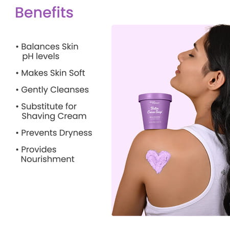 Earth Rhythm Berry Smoothie Buttercream Soap - 160 Gm