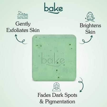 Bake 8% Glycolic Soap With 3% Niacinamide For Pigmentation & Tan (Pack Of 2)