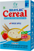Braylac Cereal Wheat & Apple | 300 Gm | Bag In Box | For 6 To 24 Months Baby