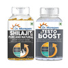 Dr. Morepen Shilajit And Testosterone Booster Capsules And Tablets - 60 Capsules & 60 Veg Tablets