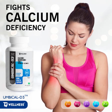 Umbical D3 Calcium Tablets-60 Tablets