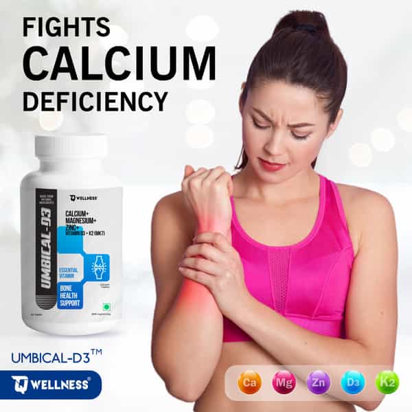 Umbical D3 Calcium Tablets-60 Tablets