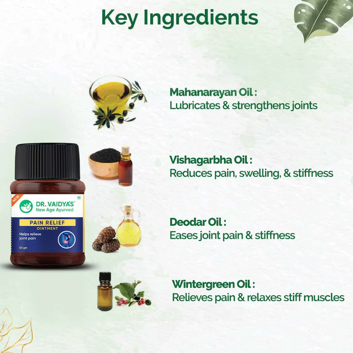 Buy DR. VAIDYA'S JOINT PAIN RELIEF PACK FOR VARIOUS MUSCLE & JOINT PAIN