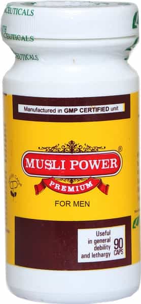 Musli Power Premium For Men Aged Above 55 Years (90 Capsule)