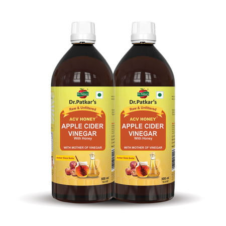 Dr. Patkar'S Apple Cider Vinegar With Honey 1000 Ml