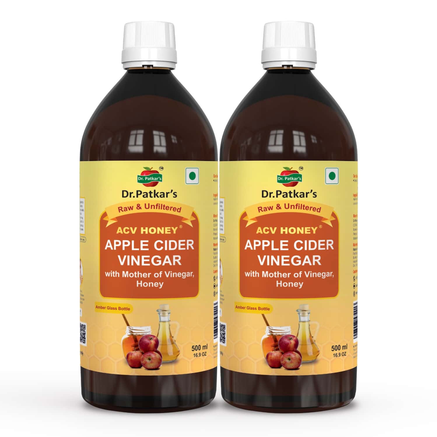 Dr. Patkar'S Apple Cider Vinegar With Honey 1000 Ml