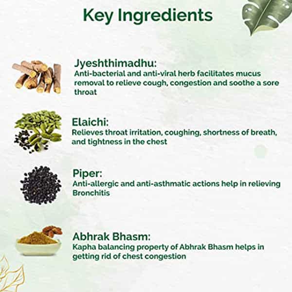 Dr. Vaidya's Bronkoherb Powder -50 Gm - Pack Of 3