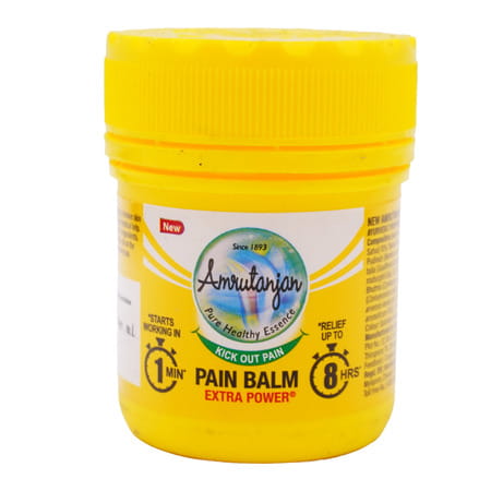 Amrutanjan Extra Power Yellow Pain Balm 50 Ml