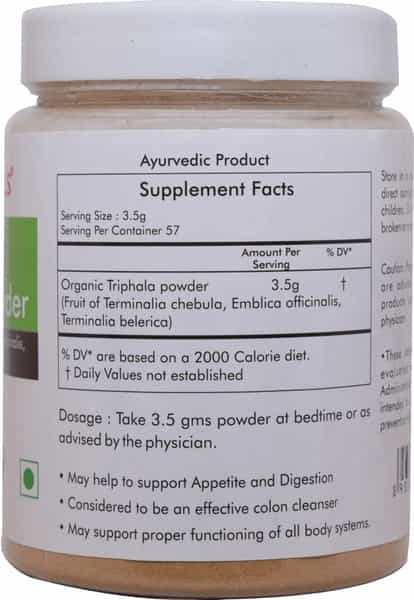 Herbal Hills Triphala Powder 200 Gms