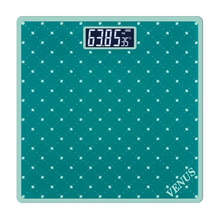 Venus (India) Electronic Digital Personal Bathroom Weight Machine | Upto 180kg | Eps-2599-New-Green