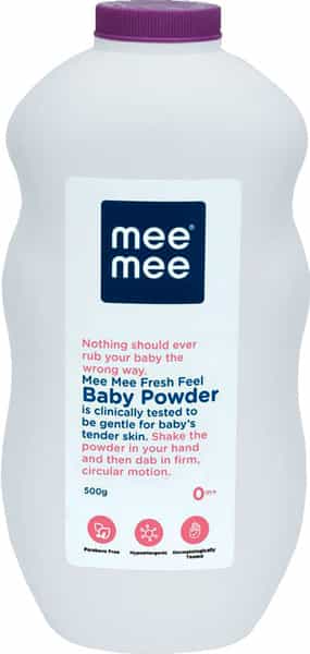 Mee Mee Fresh Feel Baby Powder - 500 G