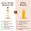 Cold Pressed Sesame Oil For Babies - Pure & Natural Hair And Body Massage Oil - 500ml