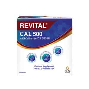 Revital Cal 500mg Strip Of 15 Tablets