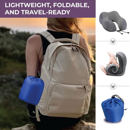 Nexlev Travel Neck Pillow Np-03 | Grey