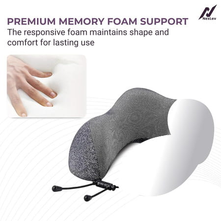 Nexlev Travel Neck Pillow Np-03 | Grey