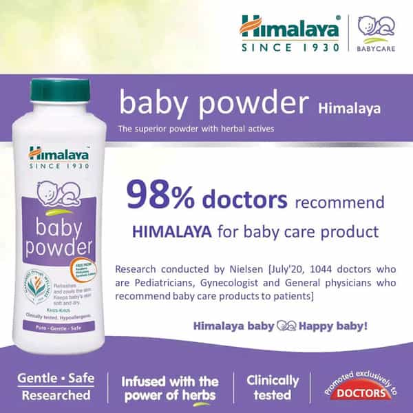 Himalaya Baby Powder - 400Gm (Buy 2 Get 1)