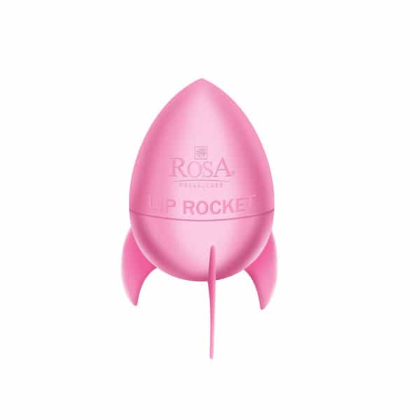 Rosa Lip Rocket Lip Balm - Strawberry With Cocoa Butter & Lavender Oil I Soft Lips I Pack 1- 10Gm
