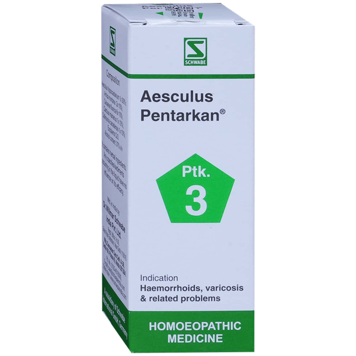 Dr. Willmar Schwabe India Aesculus Pentarkan Drop 30 Ml