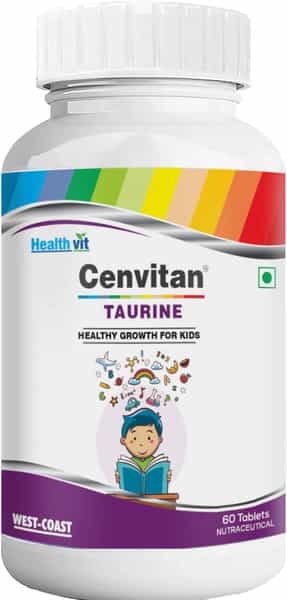 Healthvit Cenvitan Taurine Healthy Growth For Kids - 60 Tablets