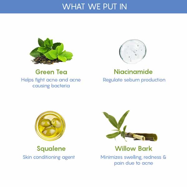 The Moms Co. Natural Green Tea Face Cream 50 Gm (With Mono Carton)