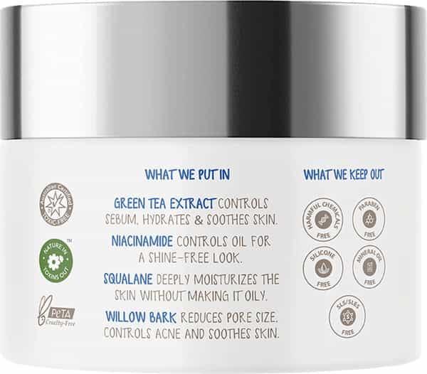 The Moms Co. Natural Green Tea Face Cream 50 Gm (With Mono Carton)