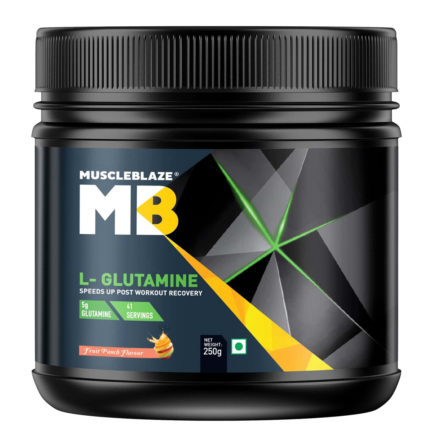 Muscleblaze L-glutamine (fruit Punch) 250 Gm