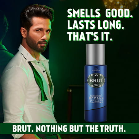 Brut Deodorant Spray For Men Oceans - 200 Ml