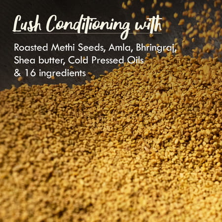 Nat Habit Neem Bhringraj Fresh Hair Mask Anti-Dandruff | Itch Control & Frizzy Hair Treatment (40g)