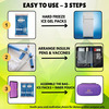 Outer Woods Insulin Cooler Bag With 2 Ice Gel Packs | 6+ Hrs Cooling | Insulin Travel Pouch - Purple
