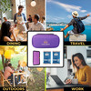Outer Woods Insulin Cooler Bag With 2 Ice Gel Packs | 6+ Hrs Cooling | Insulin Travel Pouch - Purple