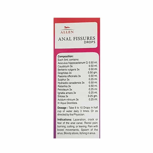 Allen Laboratories A69 Anal Fissures Drops 30Ml