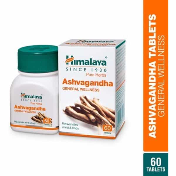 Himalaya Ashwagandha Immunity Booster Tablets Bottle Of 60 (Pack Of 5)