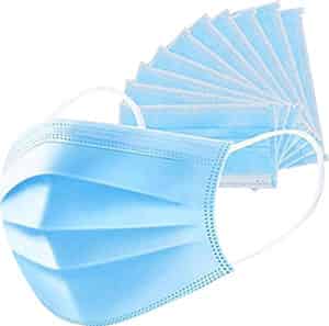 Newnik Disposable 3 Ply Face Mask Blue