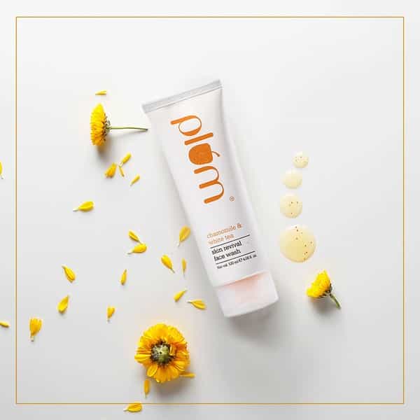 Plum Chamomile & White Tea Skin Revival Face Wash- 120 Ml
