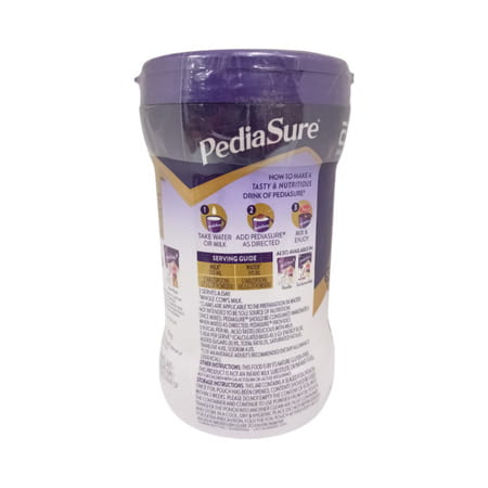 Pediasure New Vital Nutrients To Help Kids Growth For 2-6 Years Old Chocolate Flavour Jar Of 375 Gm