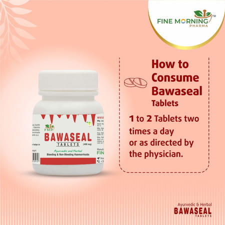 Fine Morning Pharma Ayurvedic Bawaseal Tablets (Pack Of 2)
