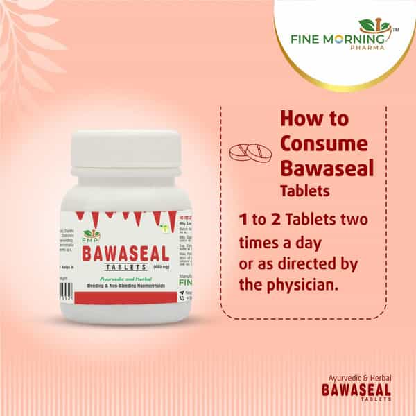 Fine Morning Pharma Ayurvedic Bawaseal Tablets (Pack Of 2)