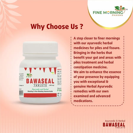 Fine Morning Pharma Ayurvedic Bawaseal Tablets (Pack Of 2)