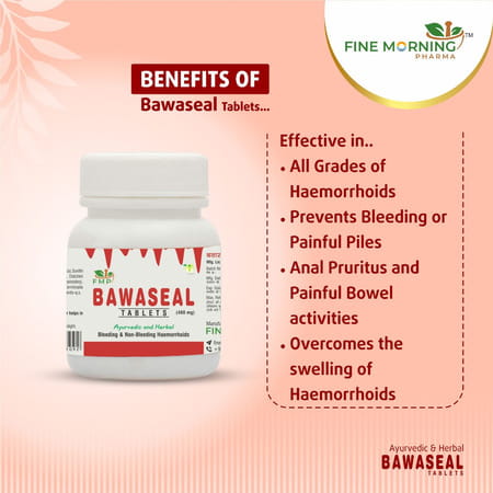 Fine Morning Pharma Ayurvedic Bawaseal Tablets (Pack Of 2)