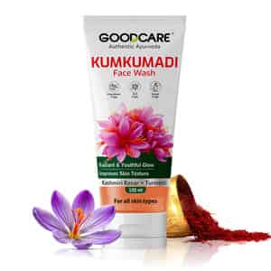Goodcare Kumkumadi Facewash 100ml | Ayurvedic Brightening & Nourishing Face Cleanser