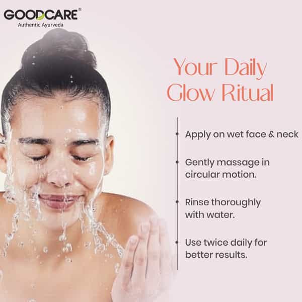 Goodcare Kumkumadi Facewash 100Ml | Ayurvedic Brightening & Nourishing Face Cleanser