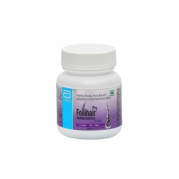 Abbott New Follihair Biotin Amino Acids Vitamins (2*30 No) (2 X 30 Tablets)