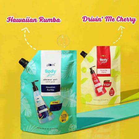Plum Bodylovin Hawaiian Rumba Shower Gel Refill Pack - 500 Ml